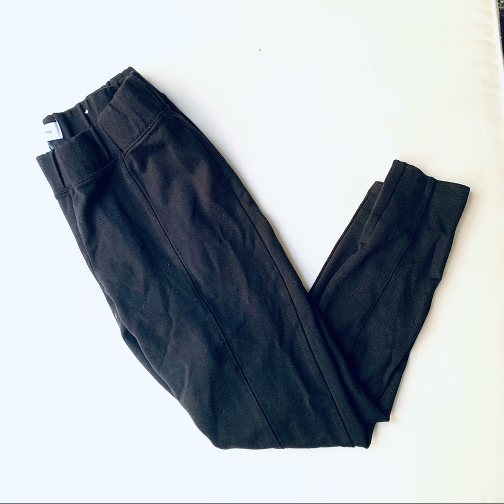 Old Navy Black Stretchy Skinny Stevie Pull On Pants Sz L